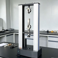 Máquina de Ensayo de Tracción de Doble Columna con Servo de 10kN para Pruebas de Adhesión y Resistencia al Despegue de Películas Plásticas, Cintas y Gomas
