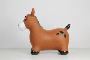 Enfants Saut Rebond Ride sur Jouets Gonflable Cheval Lait Vache <span class=keywords><strong>Animal</strong></span> Espace Trémie pour Enfants - Product Image 5