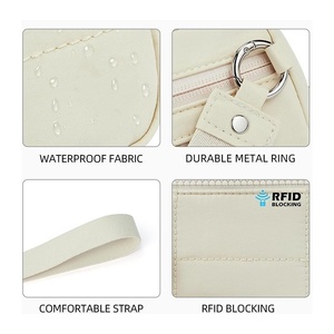 Sac à main plissé en polyester à carreaux personnalisable, nouvelle collection 2026, <span class=keywords><strong>best</strong></span>-seller, avec pochette à monnaie transparente en PVC - Product Image 5