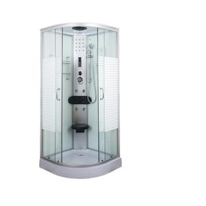 Mampara de <span class=keywords><strong>Ducha</strong></span> de Vidrio Templado Personalizada LML, 8 mm, Acero Inoxidable, Estilo Moderno, <span class=keywords><strong>para</strong></span> Uso en Hoteles, Cabina de Baño <span class=keywords><strong>Interior</strong></span> - Product Image 4