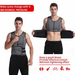 Ventes directes d'usine Corset de mise en forme du corps pour hommes Wicking Sportswear Fitness Corset Vest - Product Image 2