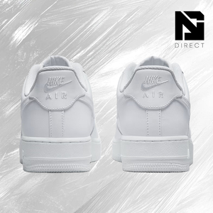 Nike Air Force 1 '07 'triple White' Zapatillas clásicas transpirables con cordones, zapatos informales de moda para hombre para uso diario - Product Image 4