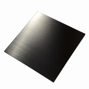 105052つや消し陽極酸化アルミニウムシートブラックシルバーレッドブルーグレーゴールドDIYヘアライン仕上げネームプレートタグメタルカード