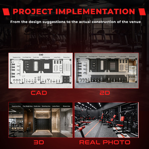 Auf Lager: Hochwertige Fitnessgeräte für Fitnesscenter-Projekte – Komplettes Set an selektiven, pin-belasteten Krafttrainingsgeräten für das Gym - Product Image 2