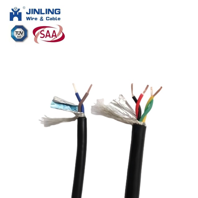 CE Certified Control Cable PVC Shielded Flexible Industrial Automation 300 500V Instrumentation Cord