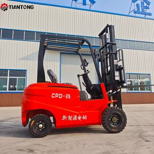 מלגזה חשמלית עם טעינה עצמית וסוללה למכירה, משלוח חינם - Product Image 6