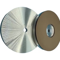 Meule diamantée à liaison céramique 80 grains pour affûtage de métaux ferreux et outils en carbure, forme plate
