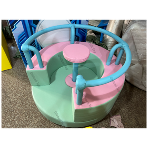 เครื่องเล่นม้าหมุน Globalltoy แบบนุ่ม อุปกรณ์สนามเด็กเล่นมือสอง ม้าหมุน อุปกรณ์ในร่มแบบกำหนดเอง - Product Image 6