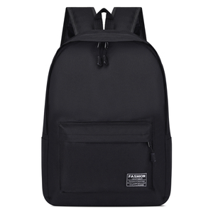 Unisex Student Vrijetijdsrugzak Eenvoudige Casual Luxe Reisstijl Waterdichte Met Ritssluiting Polyester Voering Groothandel