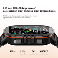 C26 AMOLED Outdoor Smart Watch für Herren BT Call IP68 wasserdicht großer Speicher Outdoor Sport Smartwatch 350 mAh große Batterie