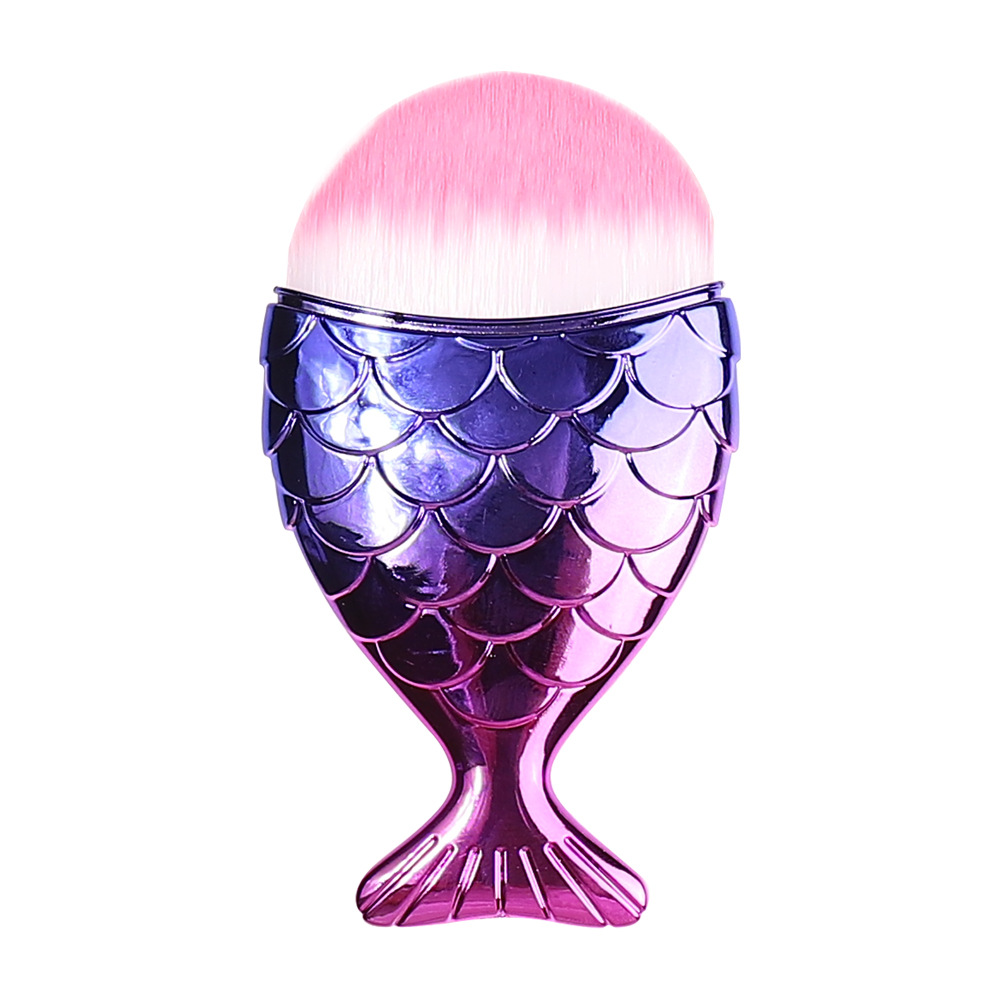 Couleur petit poisson brosse de nettoyage-1pc