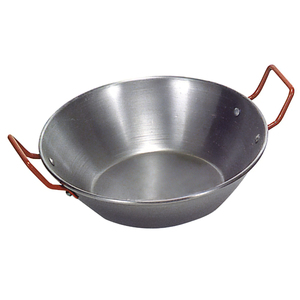 Padella Profonda Lucidata con Manici 38 cm. - Product Image 1