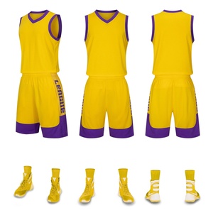 Maillot de basketball athlétique réversible unisexe Liberty Imports en mesh, grande taille, respirant, séchage rapide, imprimé pour entraînement d'équipe unique - Product Image 3