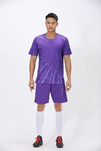 Nouvelle Collection 2026 – Maillot de Football Unisexe en Polyester/Nylon à Séchage Rapide, Imprimé par Sublimation, Manches Courtes, Bretelles Croisées – Modèle Adulte - Product Image 2