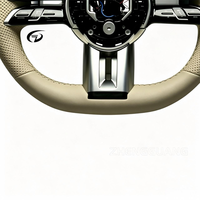 Volant en cuir personnalisé avec LED, adapté aux Mercedes AMG E63, C63, S63, W463, W213, W167, W222, fabriqué en usine