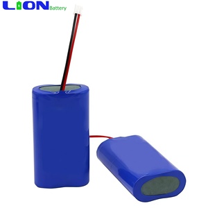 Wiederaufladbare <span class=keywords><strong>Li</strong></span>-Ionen 7,4V 3000mAh 18650 <span class=keywords><strong>2s1p</strong></span> Lithium-Ionen-Batterie Maßgeschneiderte Packs mit Ladeausgleich Intelligentes BMS - Product Image 1