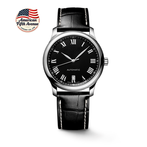 นาฬิกาดำน้ำผู้ชายคุณภาพสูง หรูหรา หน้าปัดแซฟไฟร์ ระบบกลไก พร้อมพลังงานสำรอง ตัวเรือนสแตนเลส สายหนัง สไตล์สปอร์ต - Product Image 3