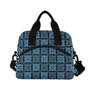 Hawaiian Customized Quilted Flower Reusable Thermal Insulation Bag Wholesale Insulated Lunch Cooler Bag for Food - Product Image 2