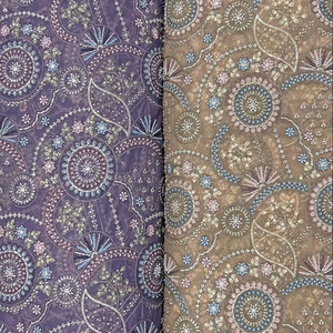 Tissu en dentelle de tulle brodé pour mariée, avec perles, en tissu textile français, design élégant, vente en gros - Product Image 1