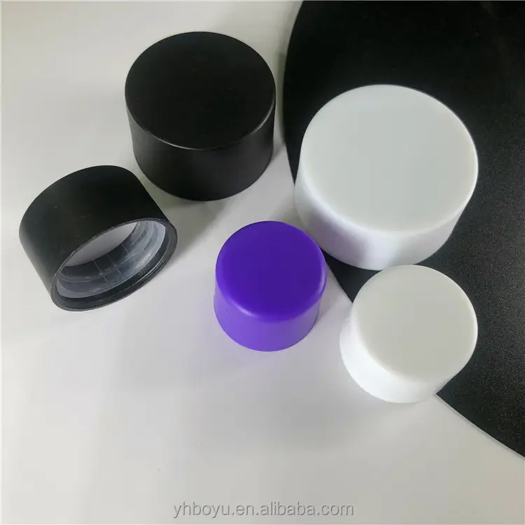 Tutup Botol Plastik Anti-anak, CRC PP 38/400 18/20/24/28/32/38/42/70Mm 38Mm dengan Liner Induksi Panas Bergambar Ca