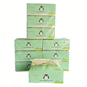 Pañuelos Faciales de Pulpa de Bambú Mágica de 3 Capas, Tamaños Personalizables OEM, Logotipo, 14 g/m², 200-800 Hojas/Bolsa, Uso Doméstico, Muestras Disponibles - Product Image 1