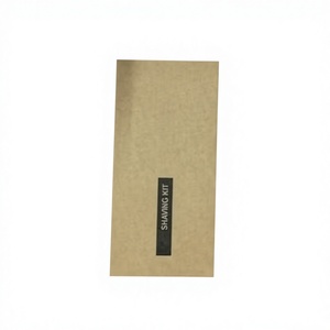 ชุดอุปกรณ์อำนวยความสะดวกในโรงแรมแบบหรูหรา บรรจุในซองกระดาษคราฟท์สีน้ำตาลย่อยสลายได้ ผลิตจากวัสดุรักษ์โลก น้ำหนักเบา ใช้งานสะดวก ใช้แล้วทิ้ง ช่วยเพิ่มความชุ่มชื้น - Product Image 1