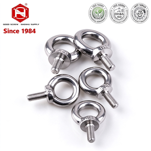 Boulon à œil forgé SS304 DIN 580 GB825 M6-M24 pour levage, accrochage et suspension - Product Image 1