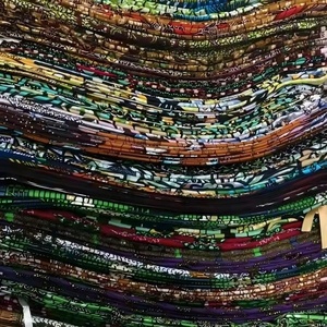 Tessuto 100% Cotone Morbido Autentico Grand African Wax Print, Vera Stoffa <span class=keywords><strong>Olandese</strong></span> Ankara Wax per Cucito - Product Image 6