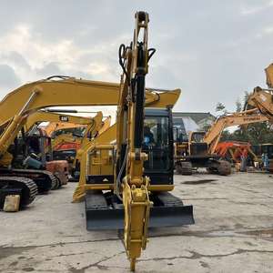 Mini-excavatrice sur chenilles hydraulique CAT 307E 7 tonnes Caterpillar, d'occasion d'origine, avec pince, à bas prix, pour travaux de terrassement, en promotion - Product Image 4
