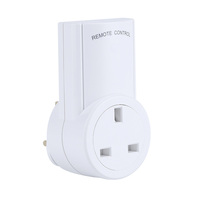 Prise murale UK Plug avec télécommande 433mhz Fréquence 30m Distance