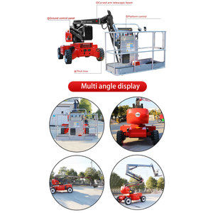 Plataforma Elevadora de 18m de Altura Máxima de Trabajo, Tipo Cargadora de Ruedas, Para Distribuidores Globales - Product Image 2
