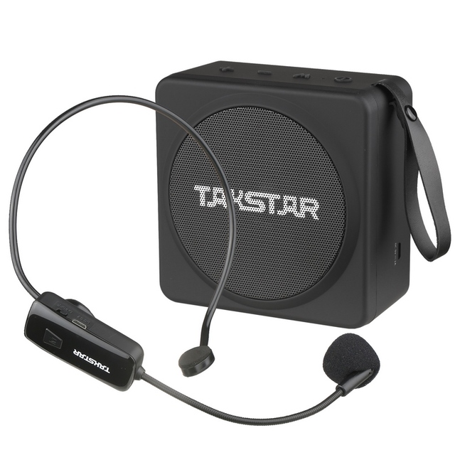 TAKSTAR Portable Wireless Voice Amplifier Rechargeable High Power Mini Voice Amplifier for Teachers UHF Wireless Amplifier