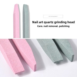 Nouvel outil de manucure en quartz pour le nettoyage des cuticules, <span class=keywords><strong>lime</strong></span> <span class=keywords><strong>à</strong></span> ongles lavable et réutilisable, vente en gros - Product Image 4