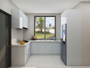 Mueble de Cocina con Isla y Almacenamiento, Diseño Gratuito en 48 Horas, para Apartamento, Muebles de Cocina de Lujo, Hecho en China - Product Image 2