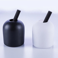 Nouvelle conception, flacon d'huile essentielle en verre de 200 ml, vide, multicolores, forme unique, parfum, aromathérapie