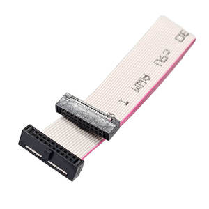 Câble plat IDC 1,27 mm de pas, 20 broches, gris, avec faisceau de câbles assemblé - Product Image 2