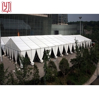 Tente d'événement en tissu PVC de haute qualité 8x25m grand chapiteau de festival et de fête en plein air à vendre pour les mariages et les événements