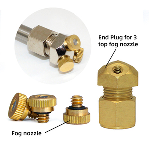 0.3-0.8Mm Áp Suất Thấp Brass Vòi Phun Sương Mù Đầu Sương Vòi Phun Nước Vòi Phun Cho Vườn Ngoài Trời Phun Sương Hệ Thống - Product Image 3