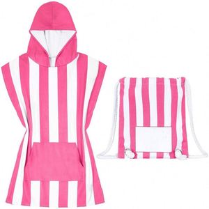 <b>Microfiber</b> <b>Beach</b> Recycled Surf Poncho With Hooded <b>Towel</b> - Product Image 1