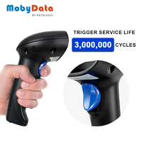 Escáner de Códigos de Barras 2D de Alta Calidad Mobydata HS100, Lector de Códigos QR 1D Portátil con Cable USB para Supermercados, Tiendas y Hospitales