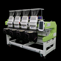 Machine à broder et à matelasser numérique FUJA à haute efficacité, 4 têtes, informatisée, avec roulement de moteur, pour usage commercial et industriel