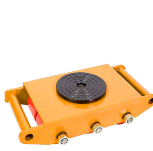 8Ton Straight Steel Wheel <strong>Trolley</strong> CRA-4 - Heavy <strong>Cargo</strong> <strong>Transport</strong> Tool - Product Image 1