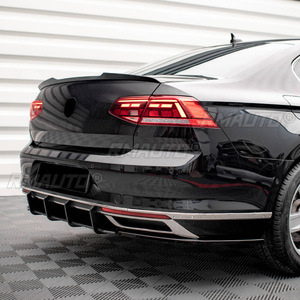 ชุดแต่งรอบคันสำหรับรถยนต์ VW Passat B8.5 ปี 2020+ ชุดแต่งกันชนหลัง สปลิตเตอร์กันชนหลัง ดิฟฟิวเซอร์กันชนหลัง สปอยเลอร์ครอบกันชนหลัง อุปกรณ์ตกแต่งรถยนต์ - Product Image 4