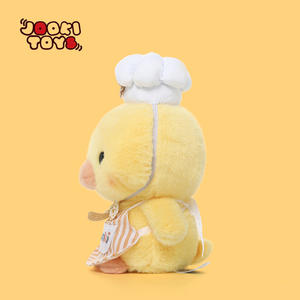 Jooki şef serisi ördek bebek peluş oyuncak yeni tasarım sevimli hayvan doldurulmuş oyuncak özel Lovey Unisex hediyeler yılbaşı hediyesi - Product Image 3