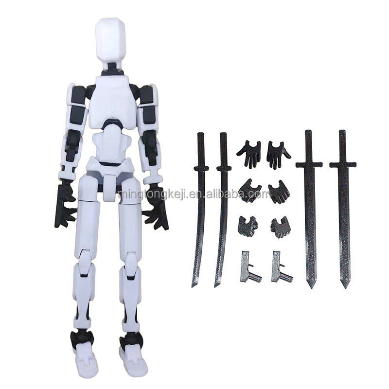 3D Printed Action Figures Movable Cartoon