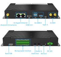 Boîtier multimédia numérique Android 11 avec processeur Qualcomm QCS8250, boîtier métallique, Ethernet 4K, pour publicité numérique