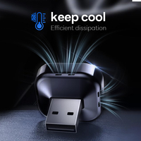 Adaptateur sans fil CarPlay Android Auto avec Smart Mini Design Portable et contrôle d'origine avec 1 an de garantie