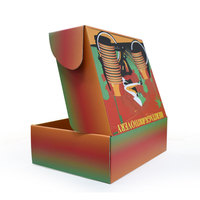 Cajas de Cartón Corrugado Personalizadas, Ecológicas, Reciclables, Plegables, con Laminado Mate y Grabado en Relieve para Almacenamiento y Embalaje de Regalos
