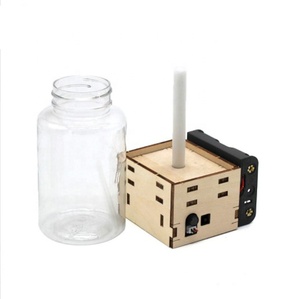 Humidificateur électrique en bois pour enfants, <span class=keywords><strong>cadeau</strong></span> de noël, kit d'assemblage scientifique, jouet éducatif, bricolage - Product Image 5