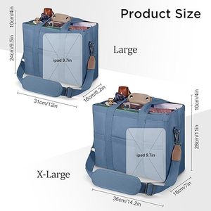 Borsa a tracolla Multi tasche in tela per lo Shopping borsa a tracolla da uomo <span class=keywords><strong>tutto</strong></span> scomparti da donna - Product Image 6